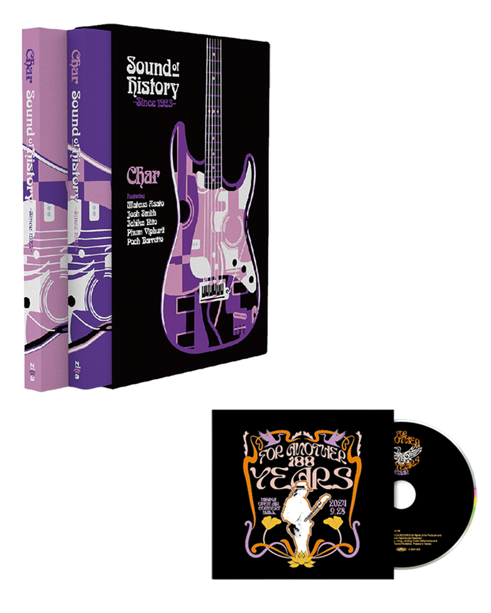 Char Sound of History chabo 仲井戸麗市 初回限定版】Char SOUND OF HISTORY -since 1923-– zicca.net